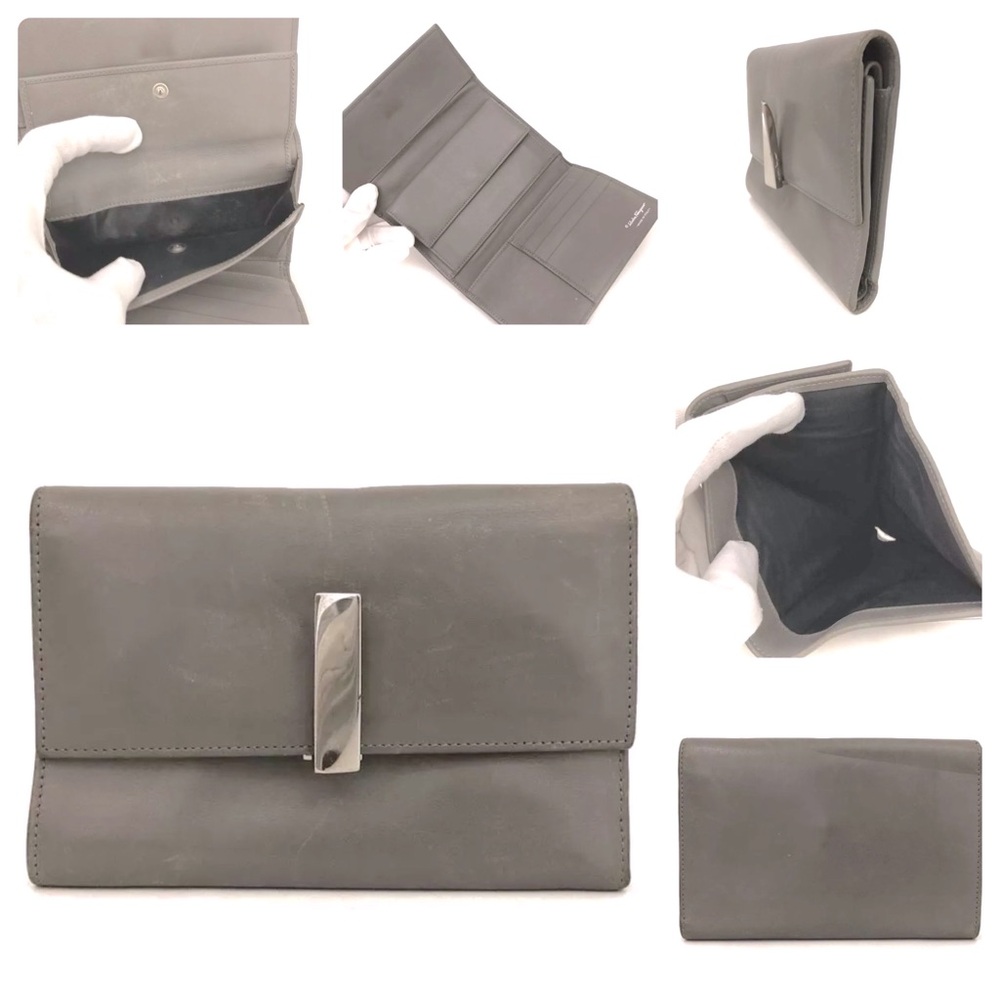 Salvatore Ferragamo Leather Trifold